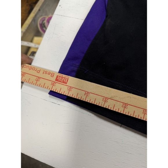 Nike Minnesota Vikings T-Shirt Short Sleeve Black/Purple Women XXL Two Tone - Picture 4 of 11